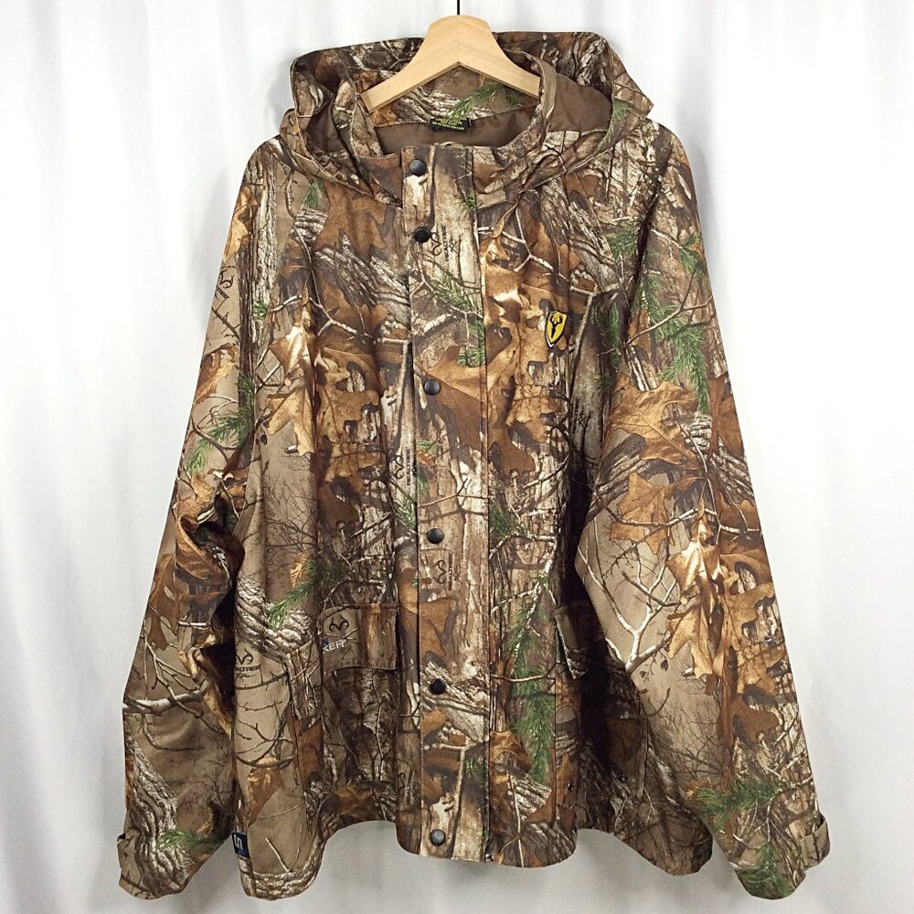 Scent Blocker Rain System Layer Three Jacket Mens 2XL Realtree Xtra Camo Hunting